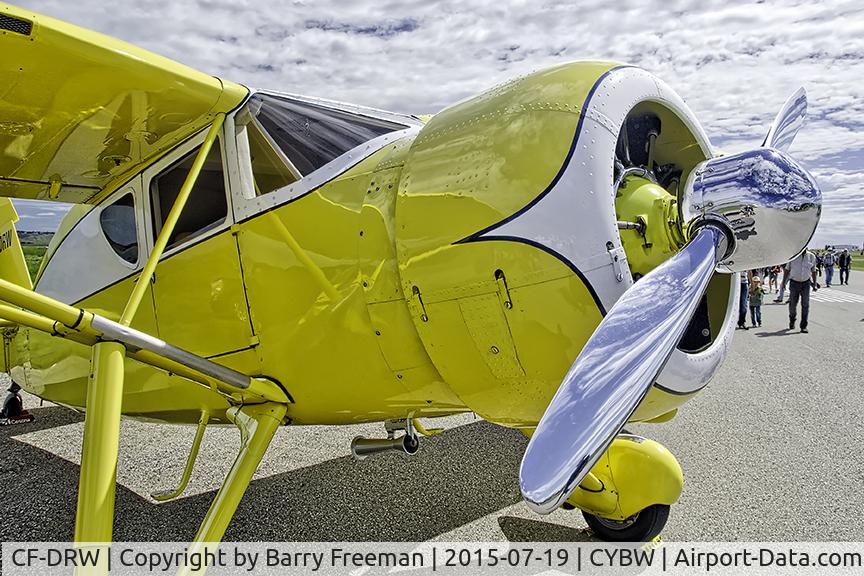 CF-DRW, 1946 Fairchild 24W-46 C/N W46236, At the Springbank AB airshow in 2015.