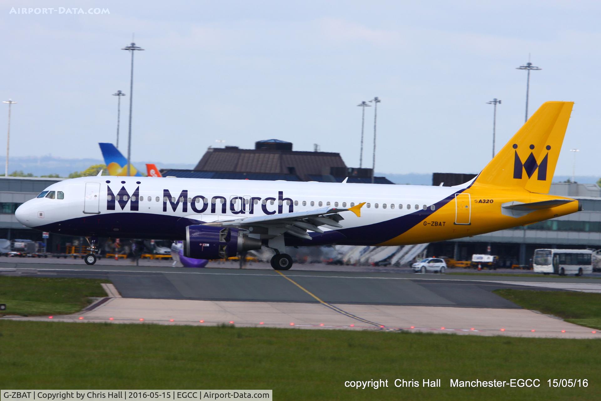 G-ZBAT, 2007 Airbus A320-214 C/N 3278, Monarch