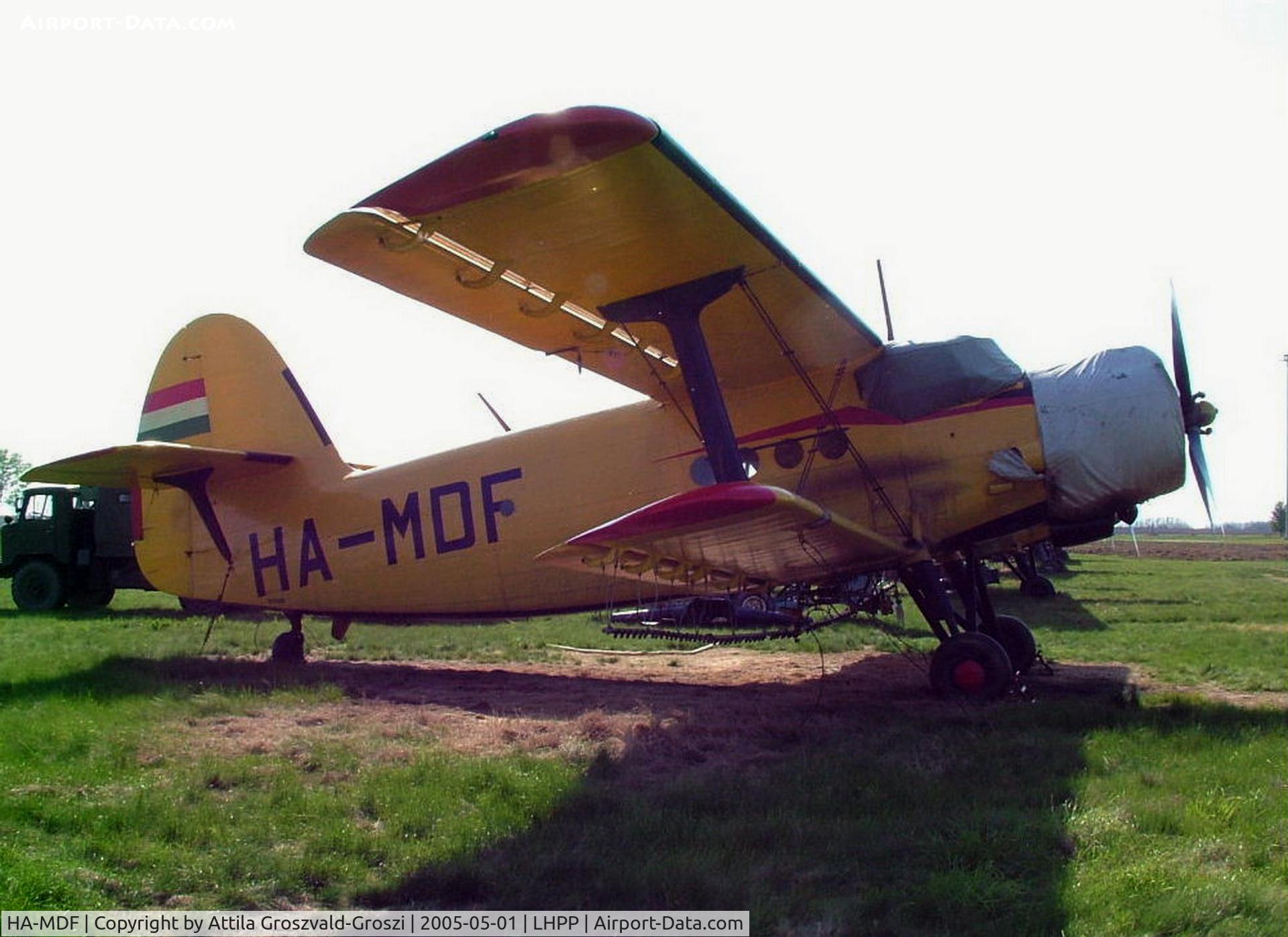 HA-MDF, 1978 PZL-Mielec AN-2R C/N 1G181-37, Pécs-Pogány Airport, Hungary