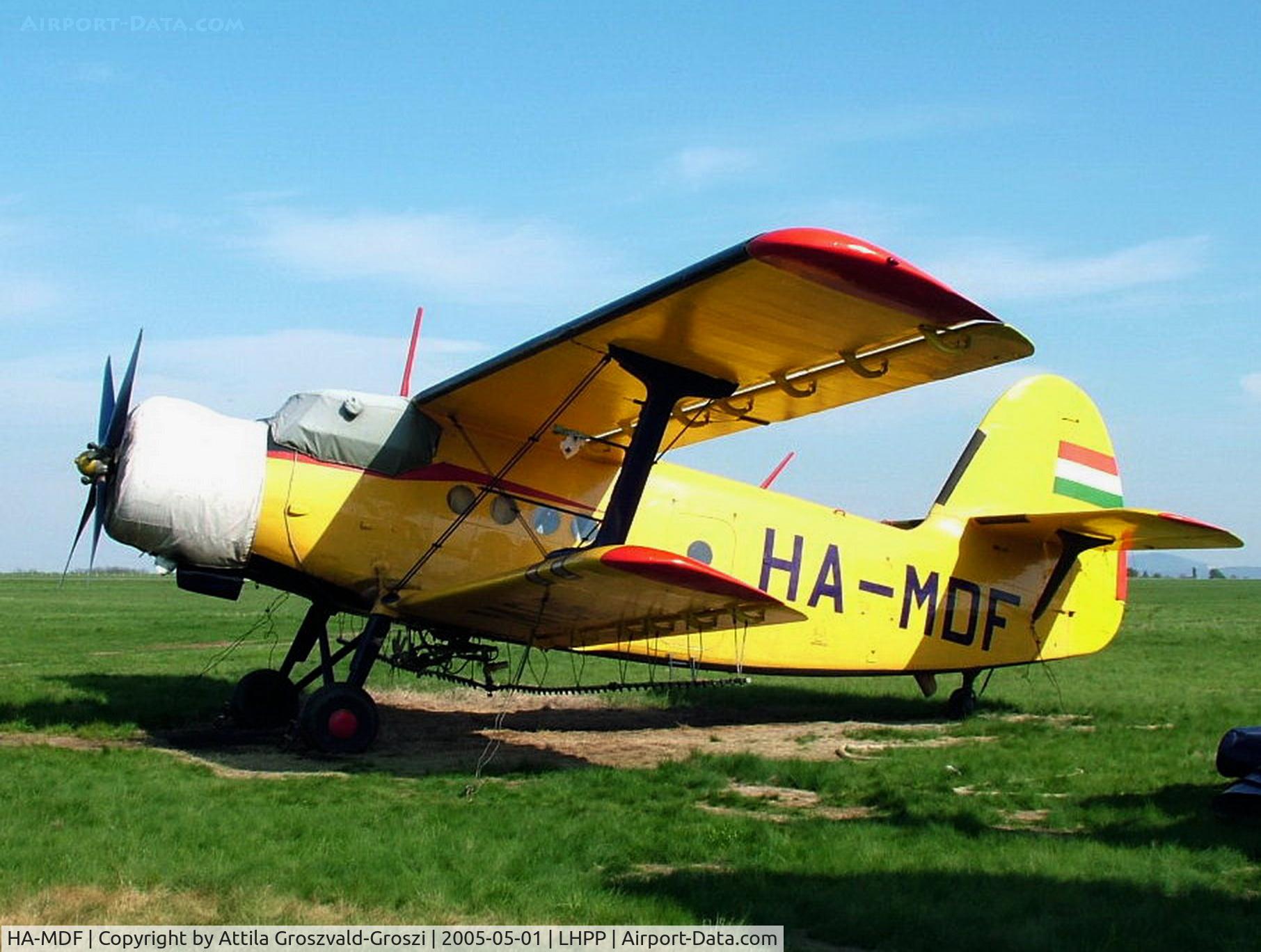 HA-MDF, 1978 PZL-Mielec AN-2R C/N 1G181-37, Pécs-Pogány Airport, Hungary