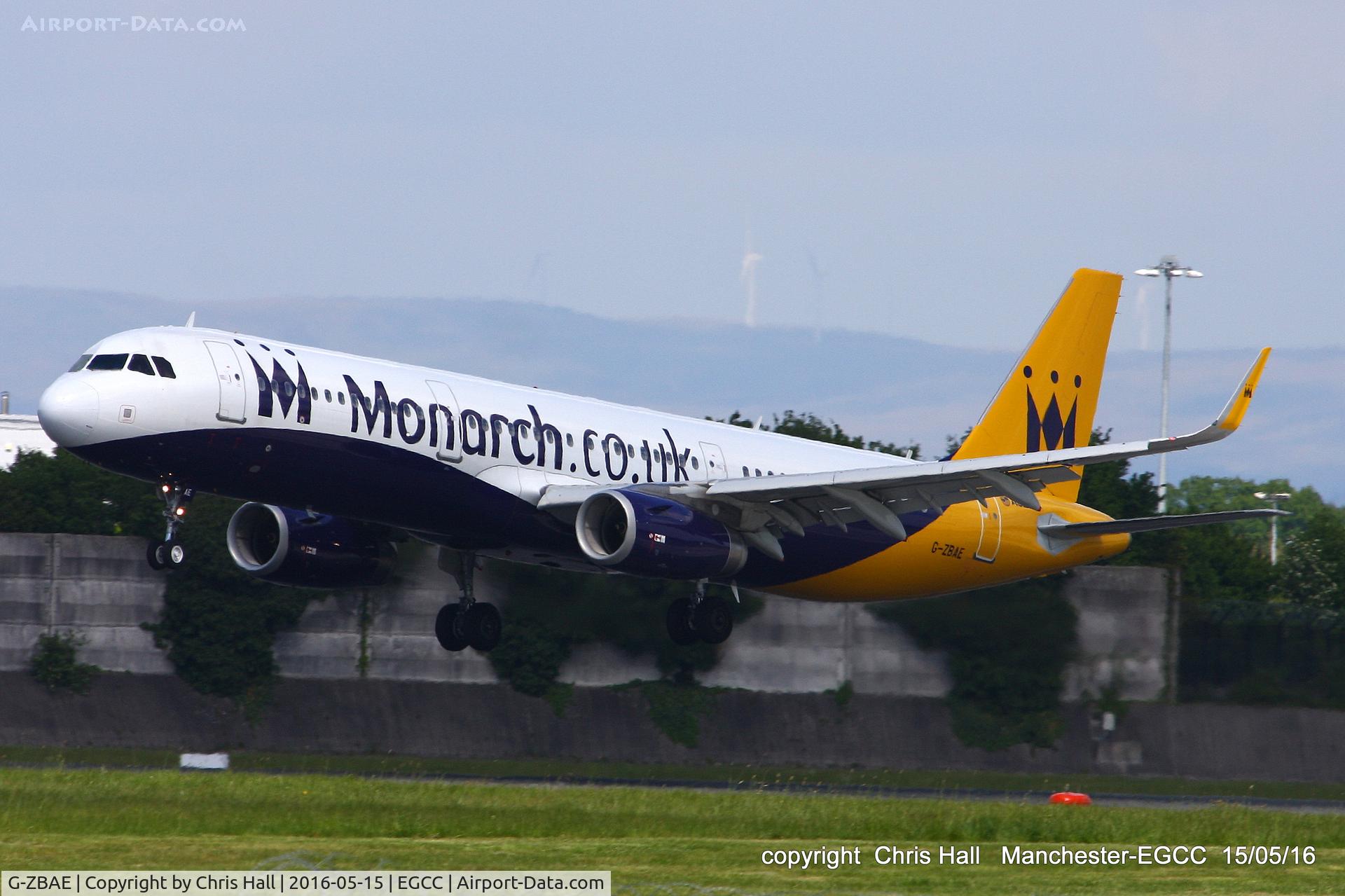 G-ZBAE, 2013 Airbus A321-231 C/N 5606, Monarch