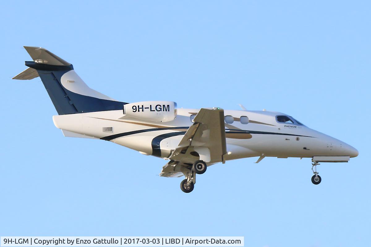 9H-LGM, 2010 Embraer EMB-500 Phenom 100 C/N 50000187, new visit to LIBD