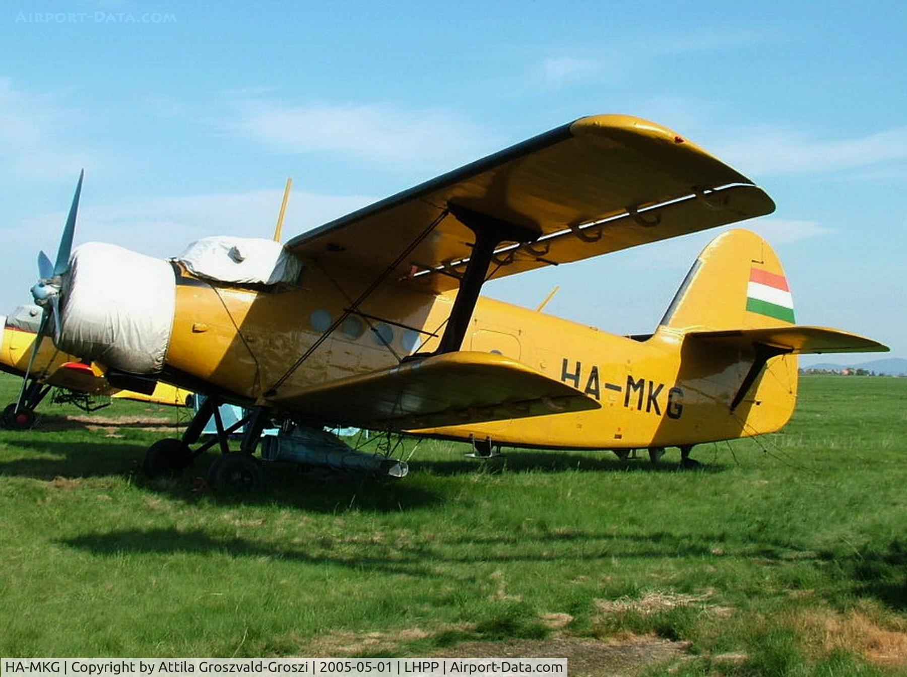 HA-MKG, 1974 PZL-Mielec AN-2R C/N 1G158-12, Pécs-Pogány Airport, Hungary