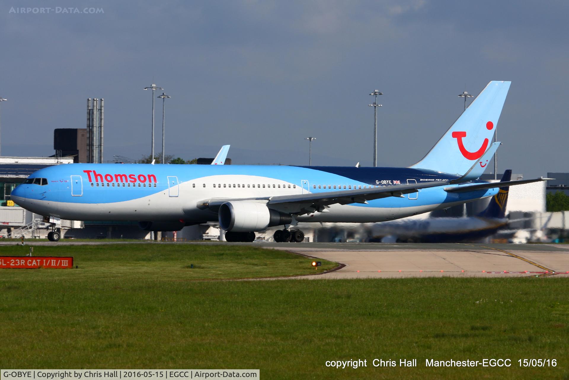 G-OBYE, 1998 Boeing 767-304/ER C/N 28979, Thomson