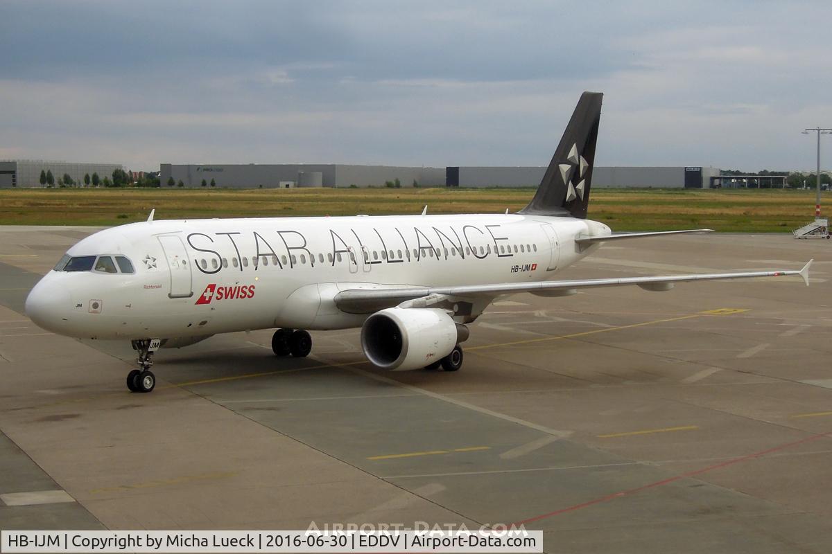 HB-IJM, 1996 Airbus A320-214 C/N 635, At Hanover
