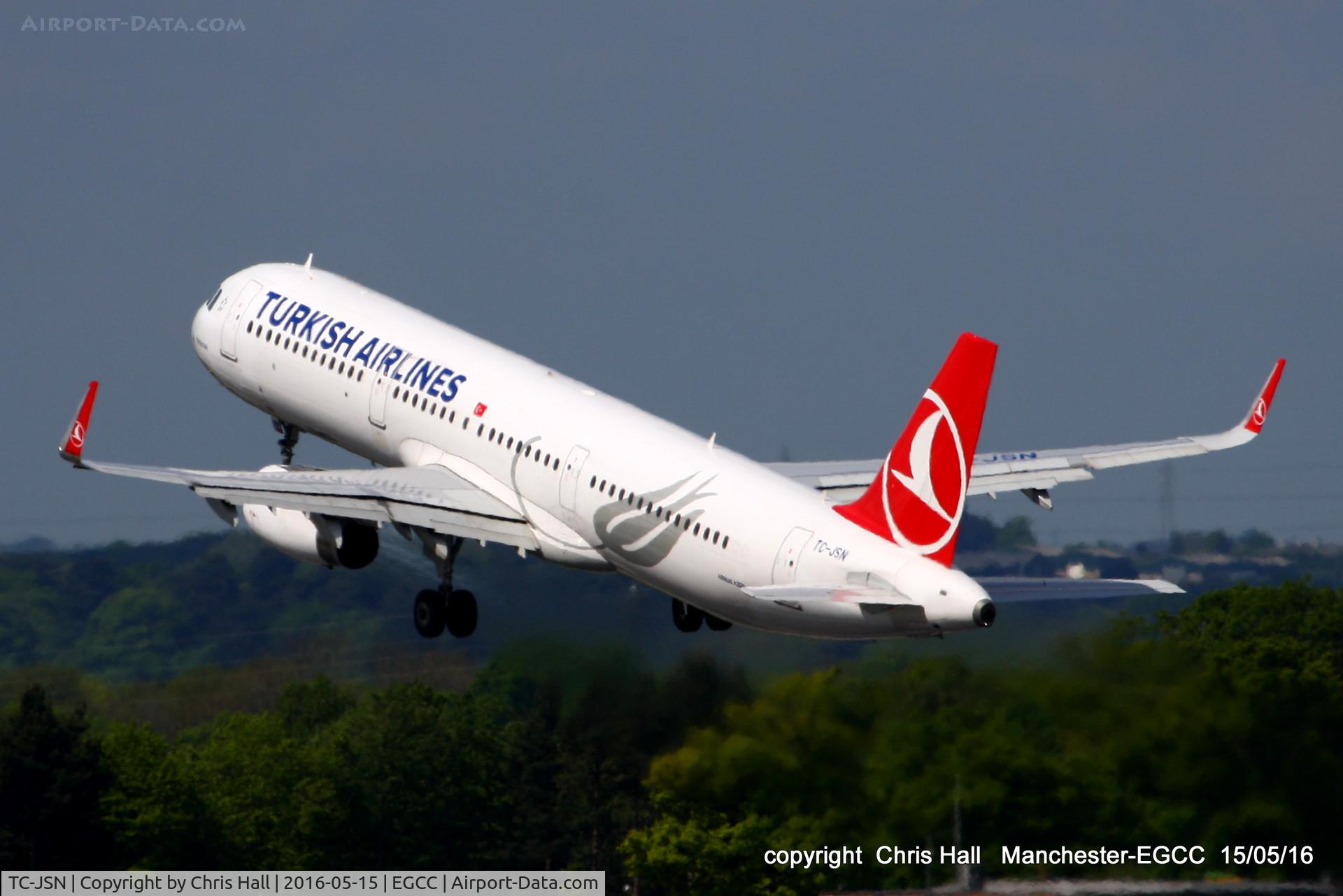 TC-JSN, 2015 Airbus A321-231 C/N 6508, Turkish Airlines