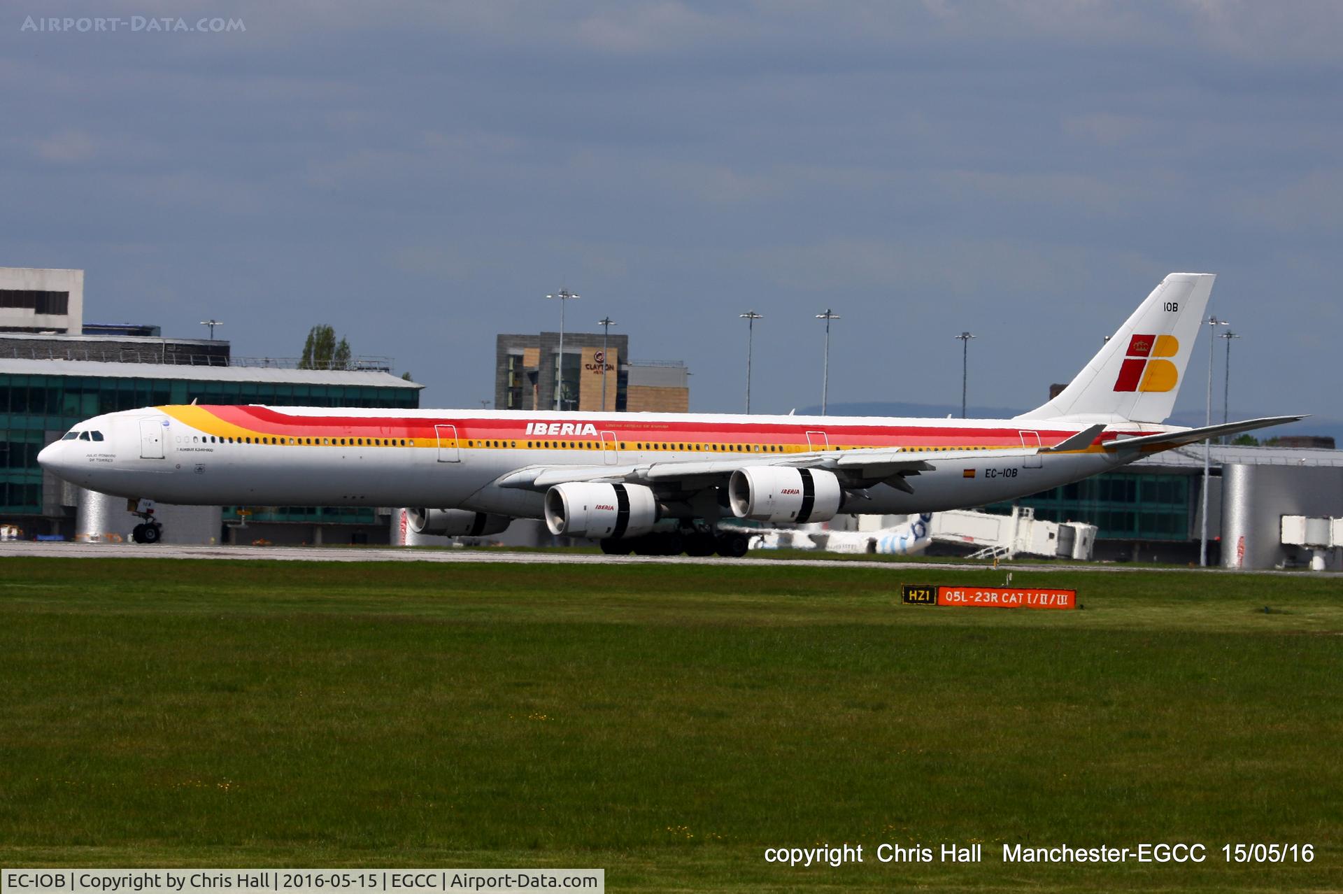 EC-IOB, 2002 Airbus A340-642 C/N 440, Iberia