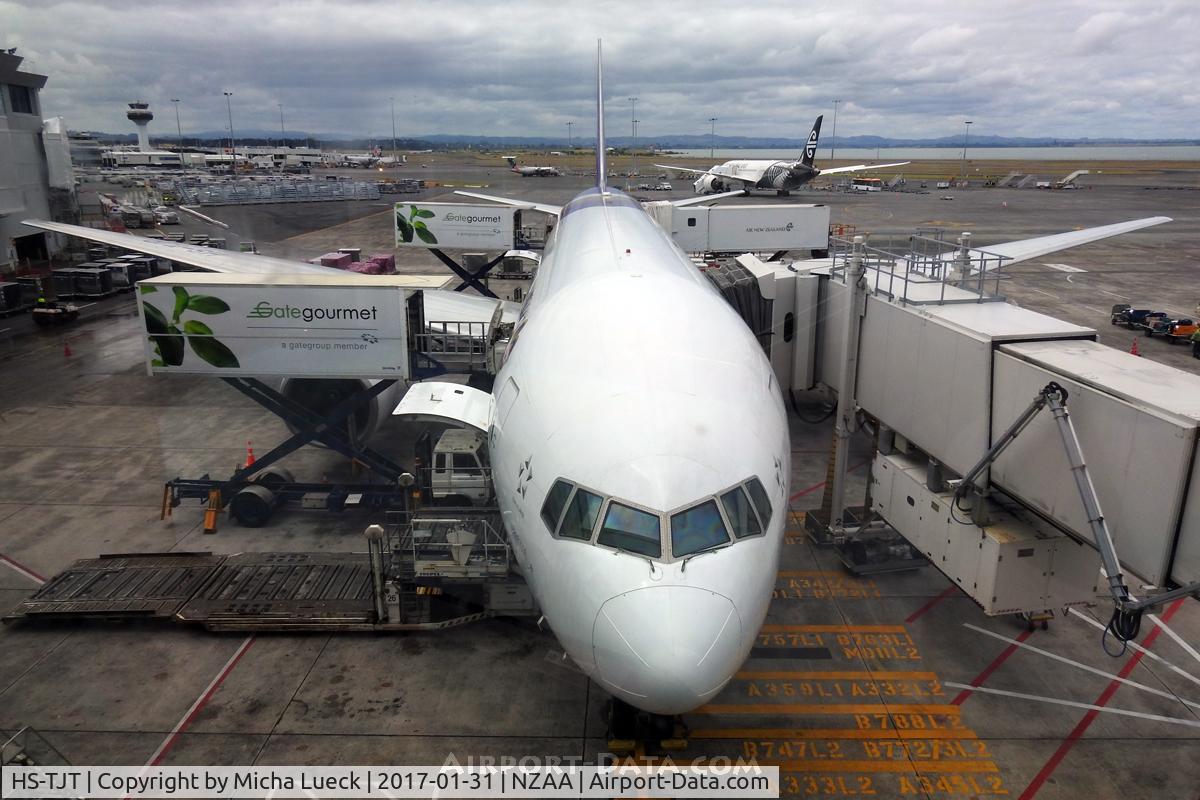 HS-TJT, 2006 Boeing 777-2D7/ER C/N 34588, At Auckland