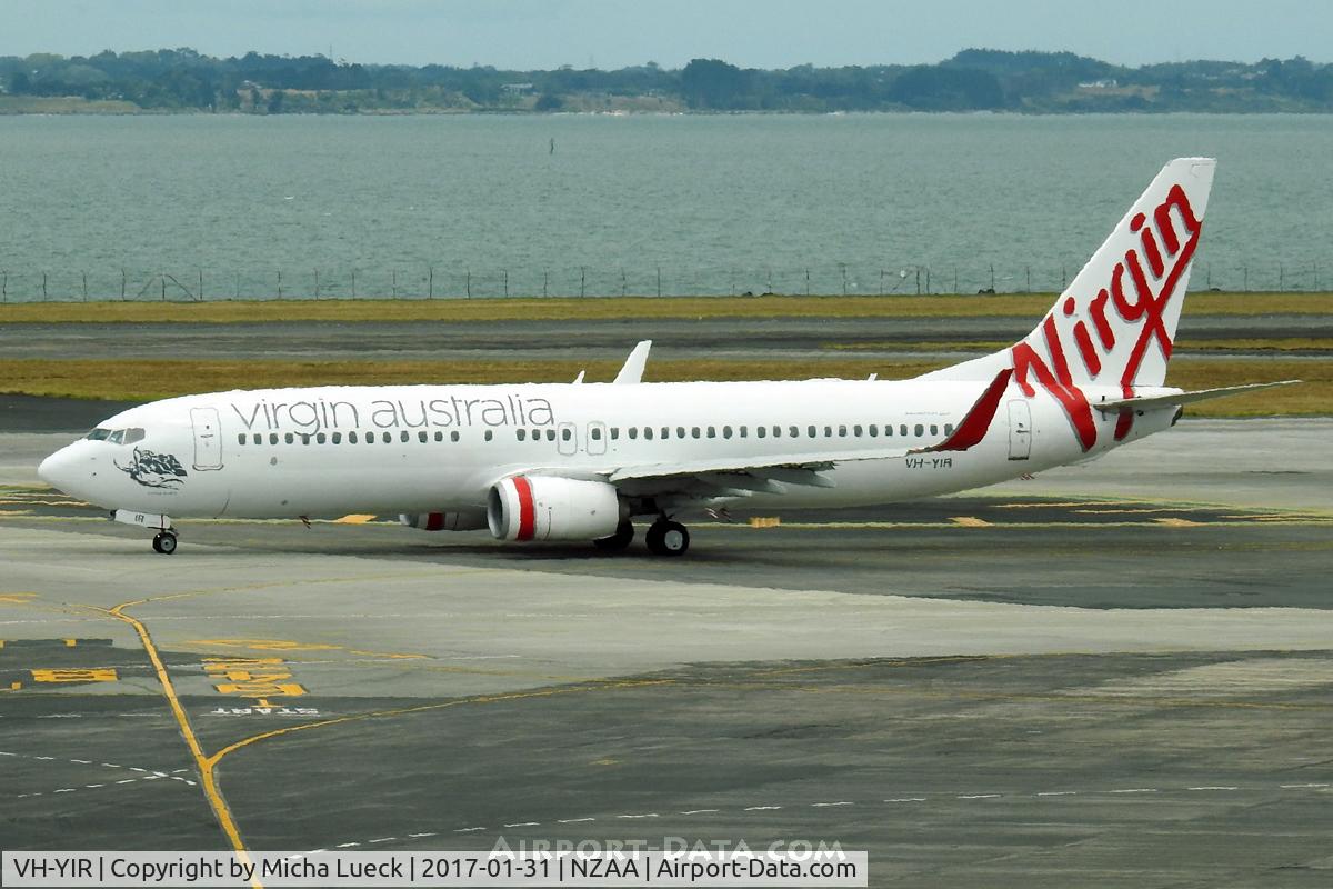 VH-YIR, 2012 Boeing 737-8FE C/N 39925, At Auckland