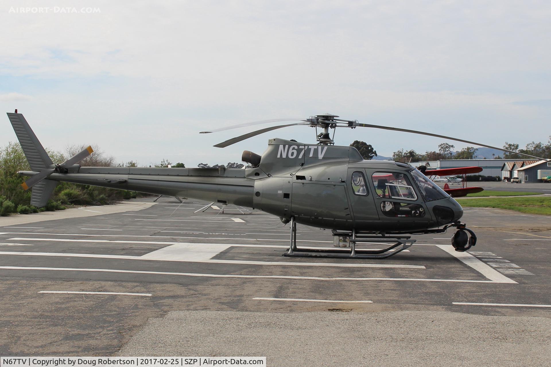 N67TV, 1995 Eurocopter AS-350B-2 Ecureuil Ecureuil C/N 2859, 1995 Eurocopter AS 350-B2 Ecureuil (Squirrel)  one Turbomeca Arriel 1D1 turboshaft of 732 shp, six seats, camera-equipped