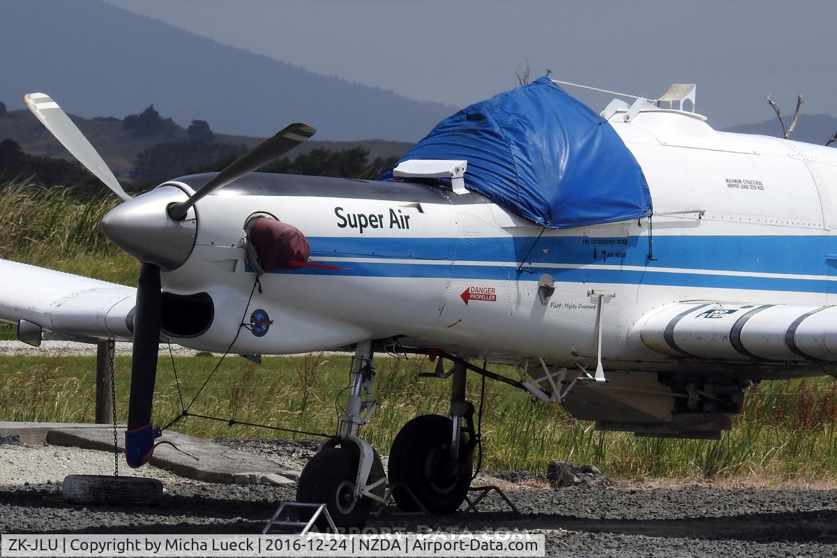 ZK-JLU, NZ Aerospace FU24-950 C/N 234, At Dargaville