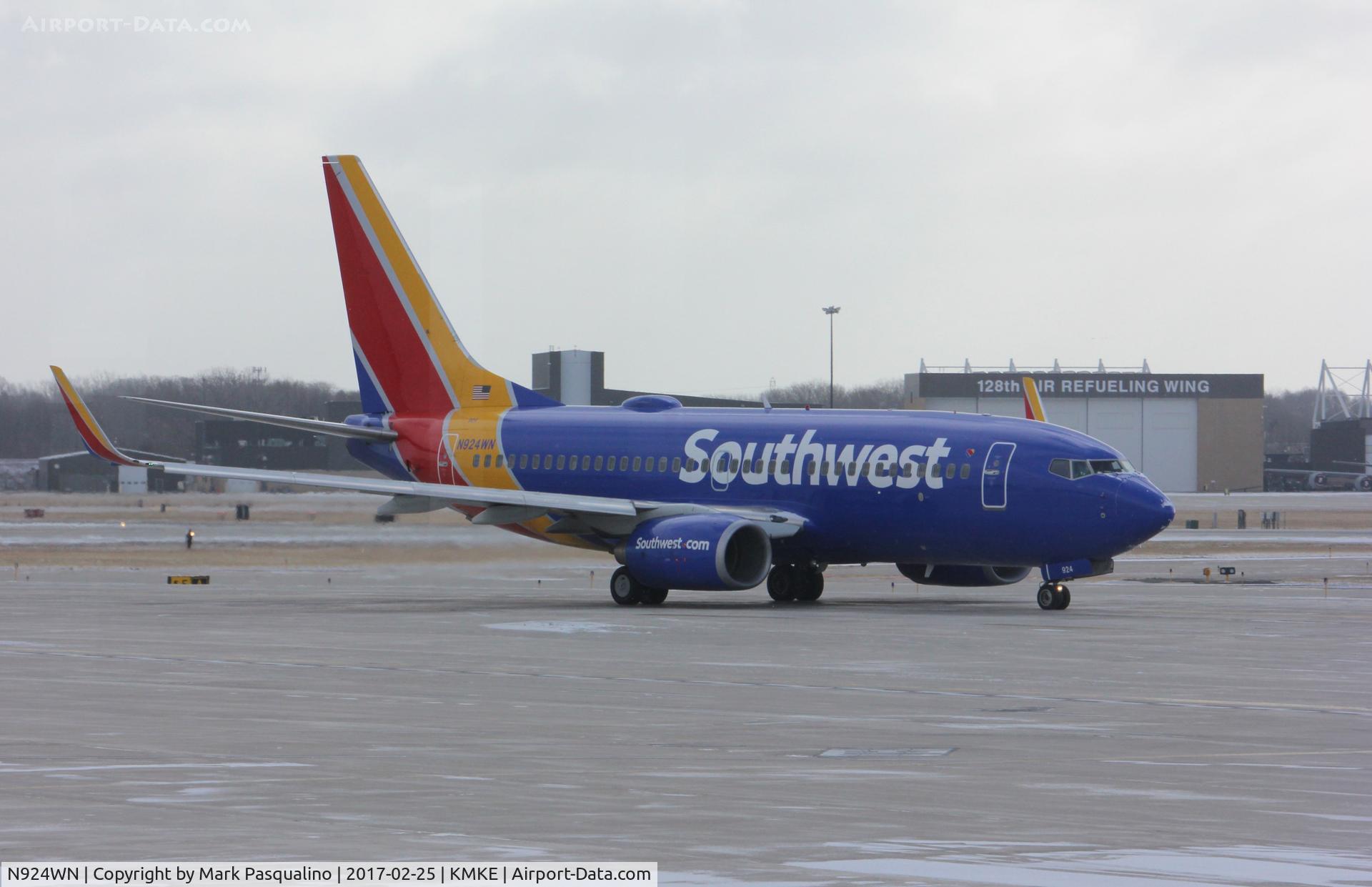 N924WN, 2008 Boeing 737-7H4 C/N 36628, Boeing 737-700
