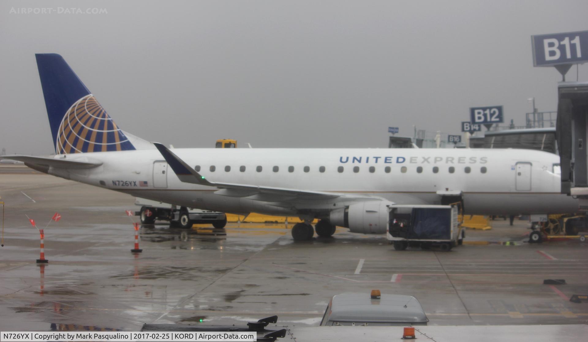 N726YX, 2015 Embraer 175LR (ERJ-170-200LR) C/N 17000507, ERJ 170-200 LR