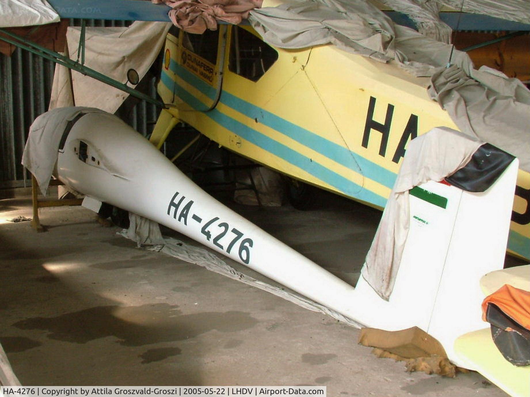 HA-4276, 1983 VTC/Jastreb Standard Cirrus 75-VTC C/N 246, Dunaújváros-Kisapostag Airport, Hungary