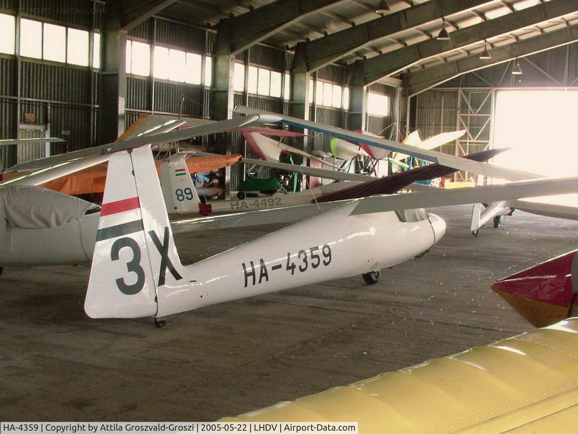 HA-4359, 1976 PZL-Bielsko SZD-30 Pirat C/N S-07.02, Dunaújváros-Kisapostag Airport, Hungary