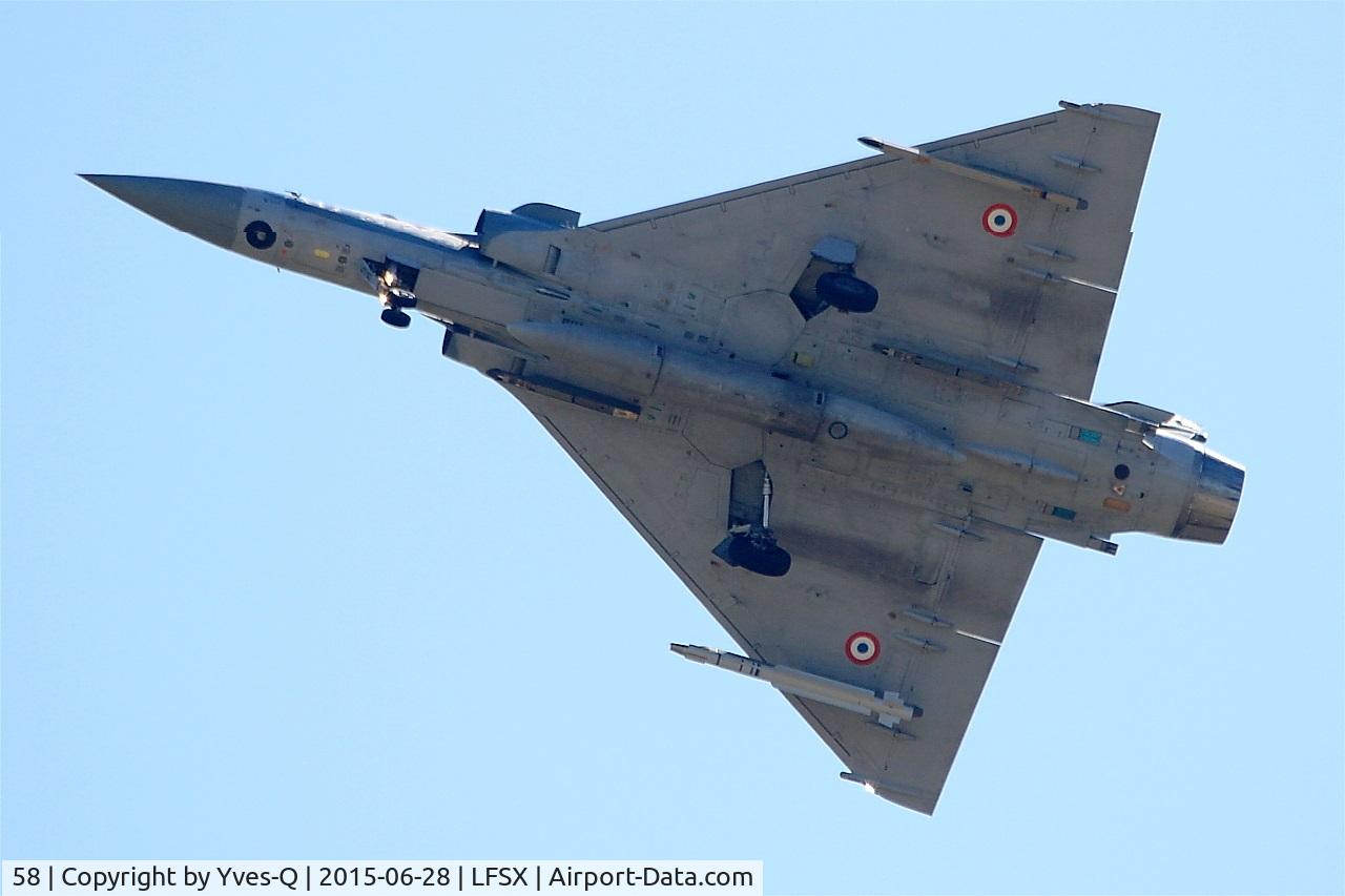 58, Dassault Mirage 2000-5F C/N 260, Dassault Mirage 2000-5F (116-EL), On display, Luxeuil-St Sauveur Air Base 116(LFSX) Open day 2015