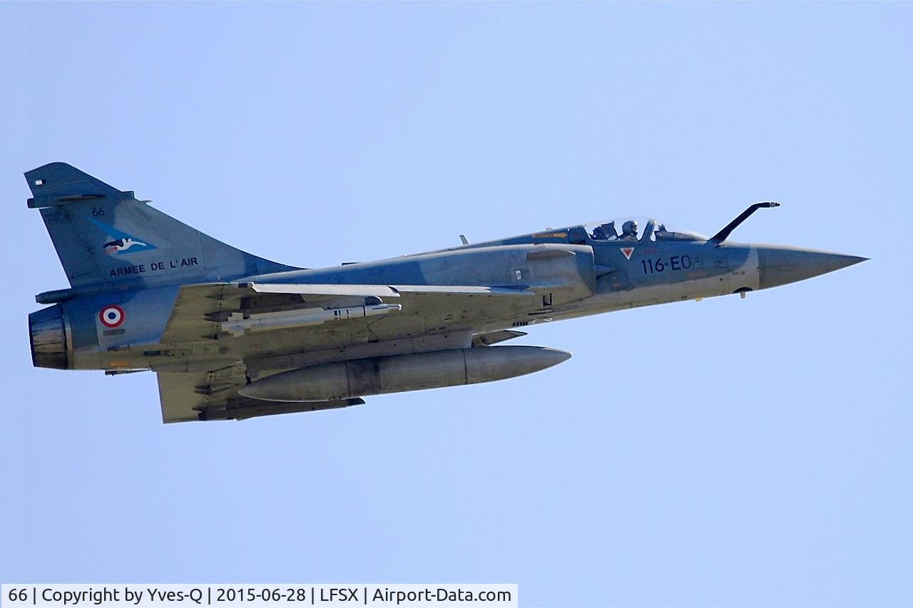 66, Dassault Mirage 2000-5F C/N 292, Dassault Mirage 2000-5F (116-EO), On display, Luxeuil-St Sauveur Air Base 116(LFSX) Open day 2015