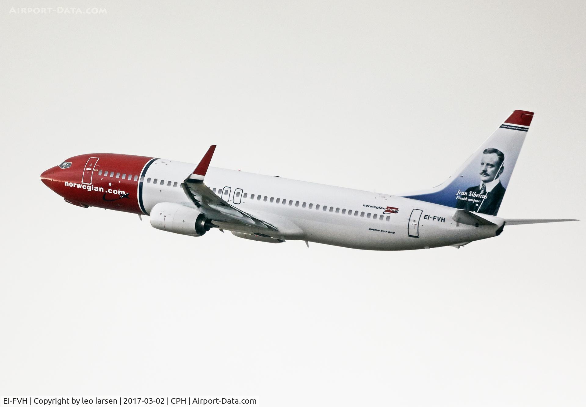 EI-FVH, 2017 Boeing 737-8JP C/N 42083, Copenhagen 2.3.2017 