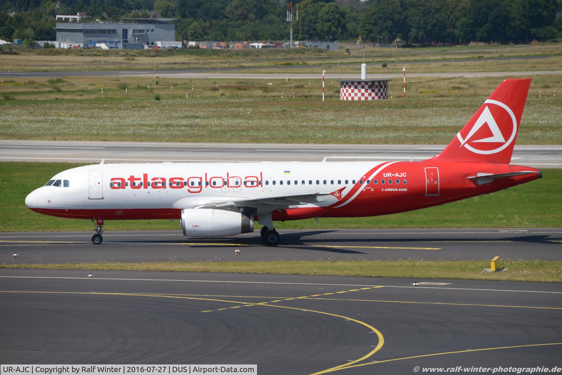 UR-AJC, 2001 Airbus A320-232 C/N 1663, Airbus A320-232 - UJX AtlasJet Ukraine - UR-AJC - 27.07.2016 - DUS