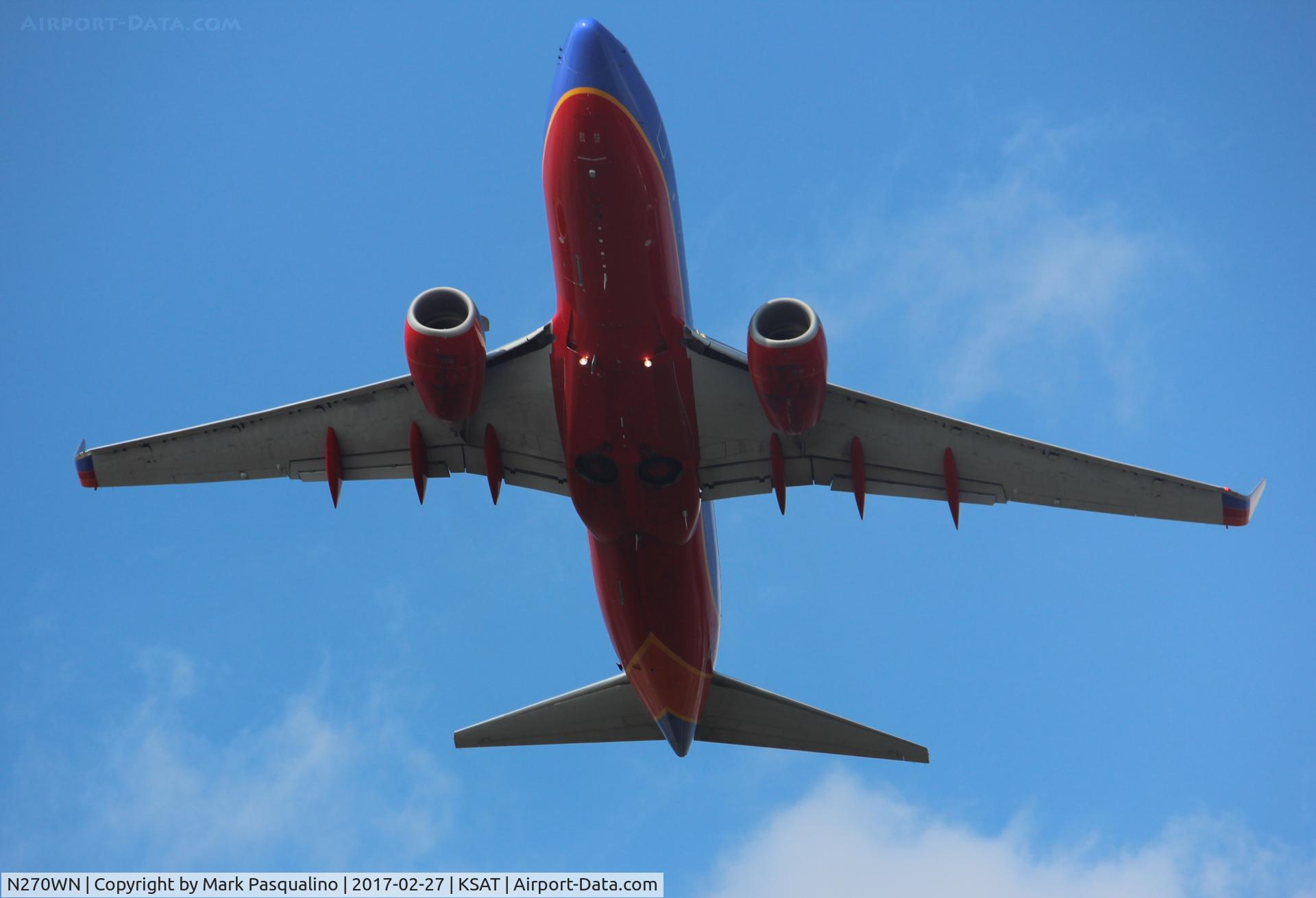 N270WN, 1998 Boeing 737-705 C/N 29089, Boeing 737-700