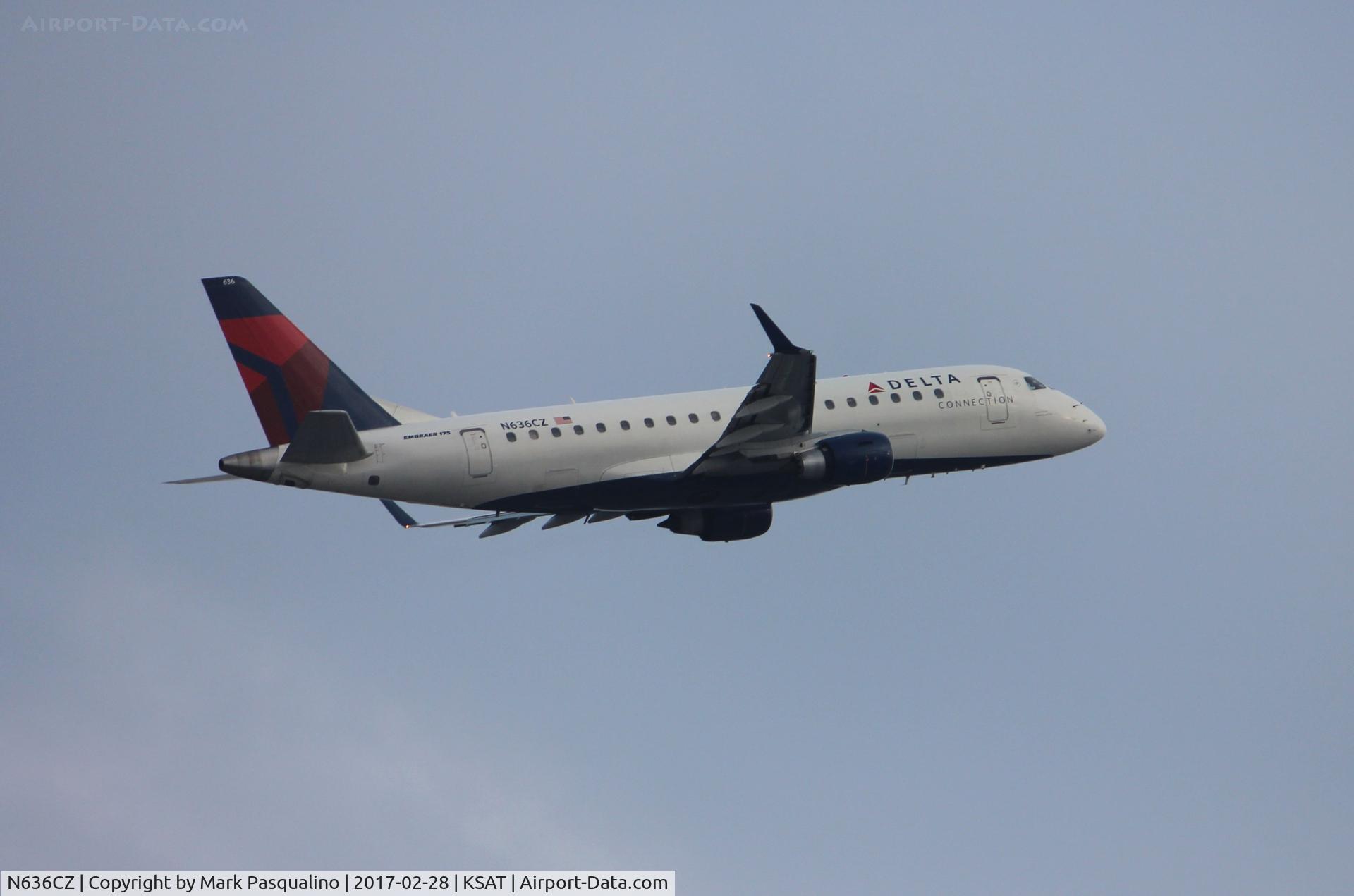 N636CZ, 2008 Embraer 175LR (ERJ-170-200LR) C/N 17000253, ERJ 170-200LR
