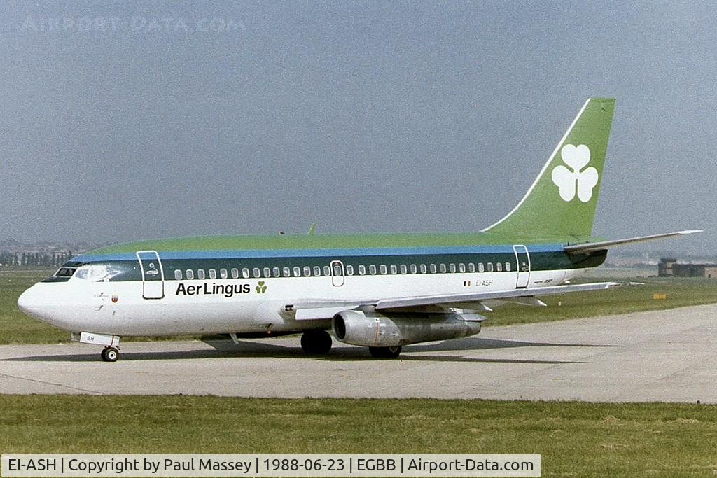 EI-ASH, 1970 Boeing 737-248 C/N 20223, Operated by Aer Lingus.Scan.