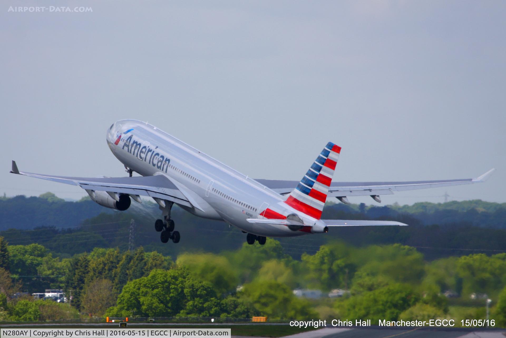 N280AY, 2009 Airbus A330-243 C/N 1022, American Airlines