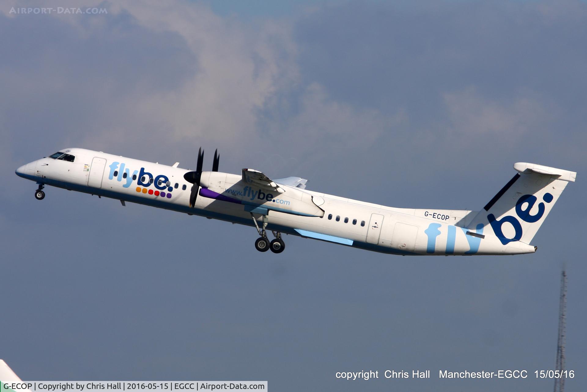G-ECOP, 2009 De Havilland Canada DHC-8-402Q Dash 8 C/N 4242, flybe