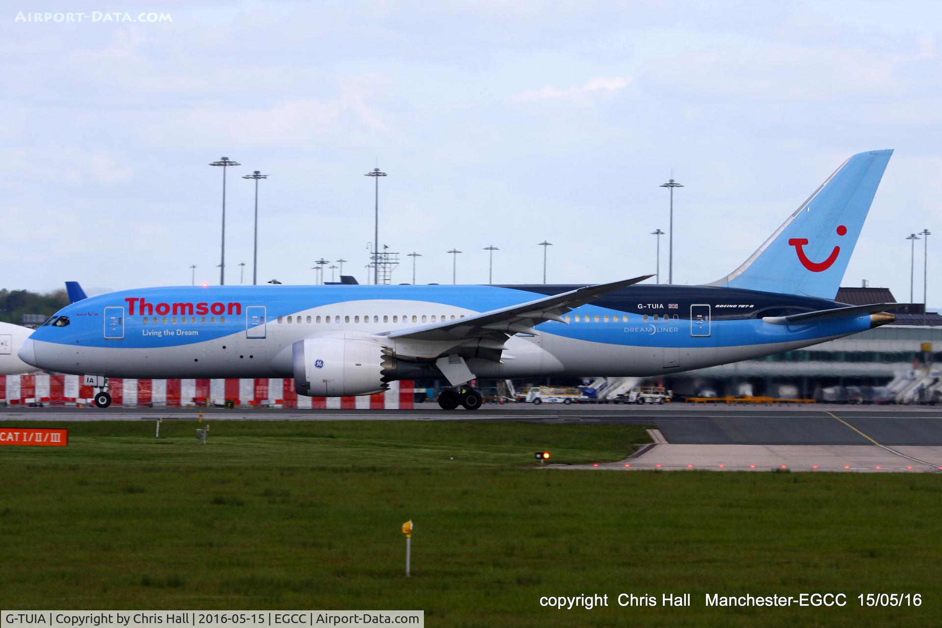 G-TUIA, 2013 Boeing 787-8 Dreamliner C/N 34422, Thomson