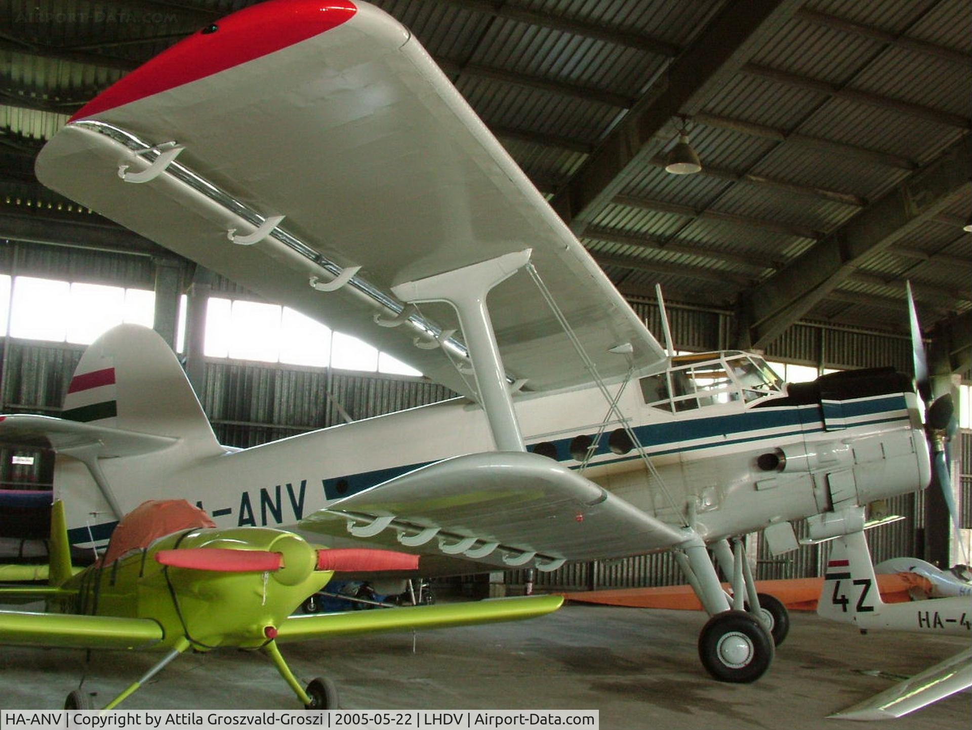 HA-ANV, 1988 PZL-Mielec An-2TD C/N 1G231-48, Dunaújváros-Kisapostag Airport, Hungary