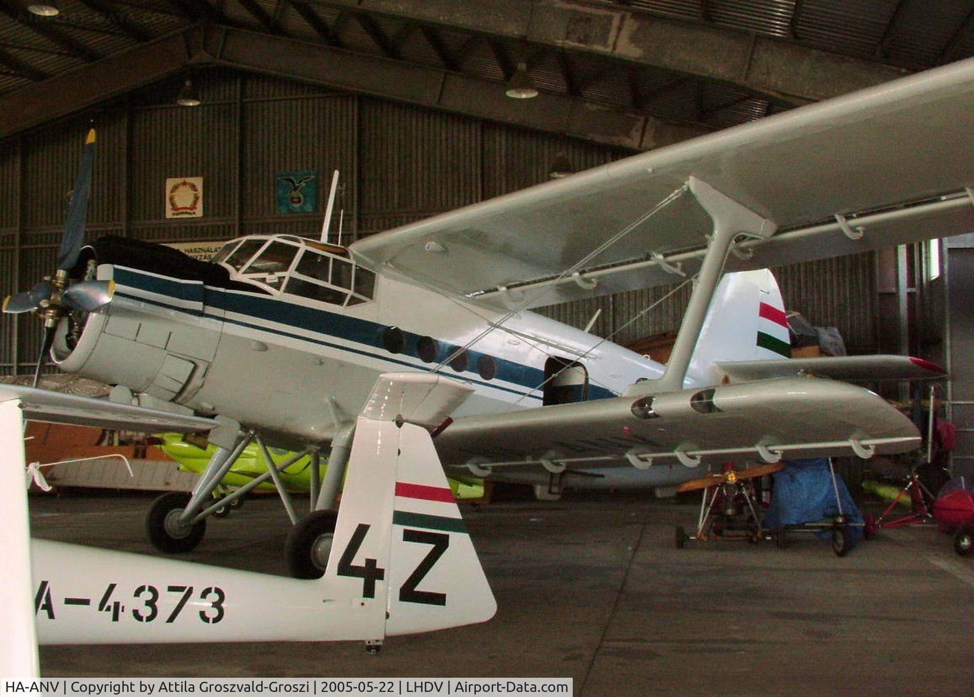 HA-ANV, 1988 PZL-Mielec An-2TD C/N 1G231-48, Dunaújváros-Kisapostag Airport, Hungary