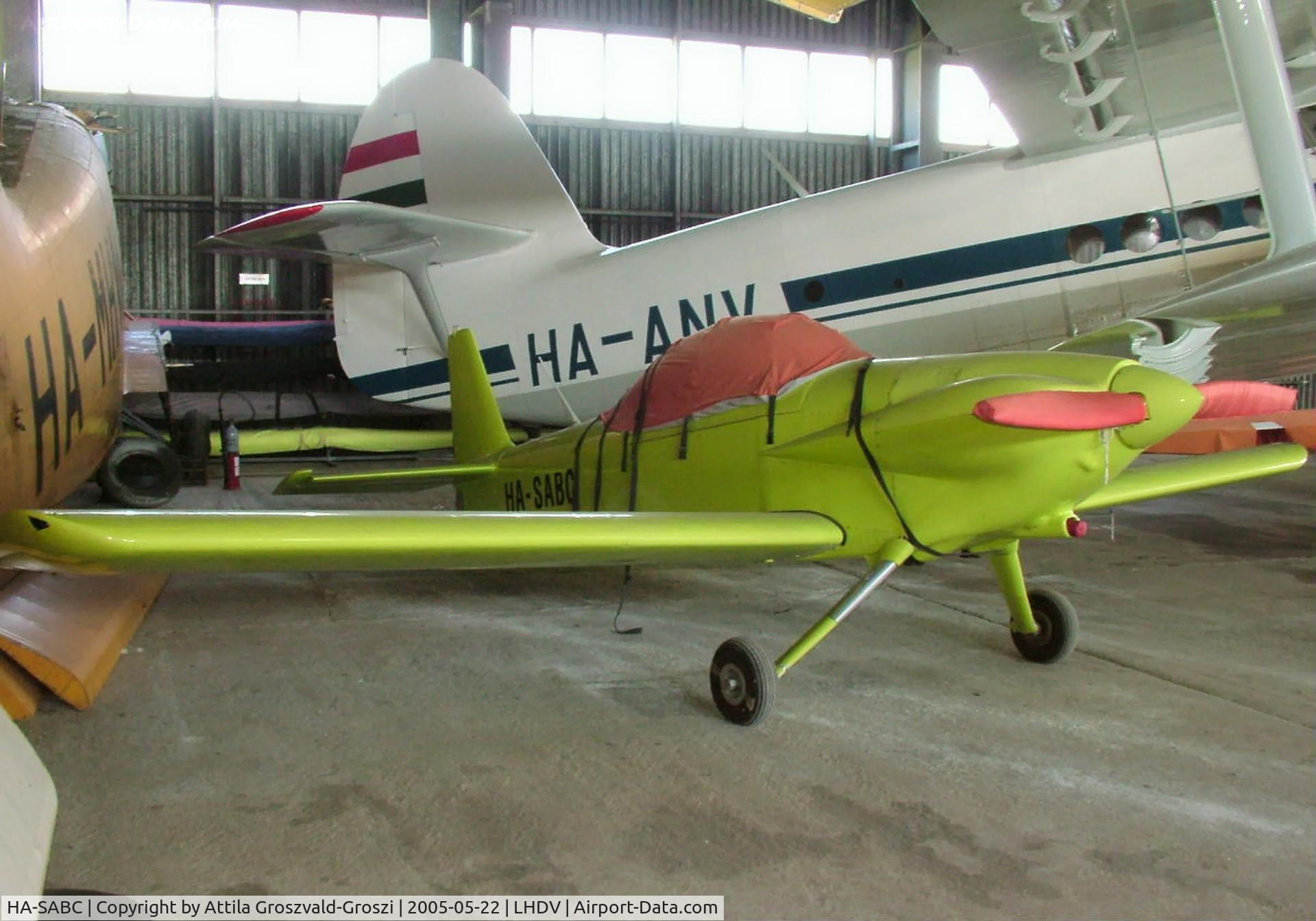 HA-SABC, Vans RV-4 C/N 779, Dunaújváros-Kisapostag Airport, Hungary