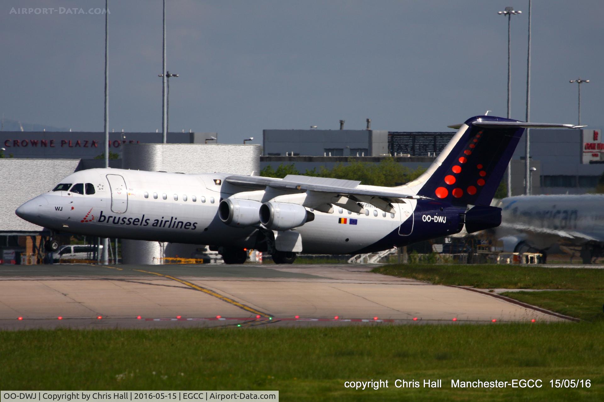 OO-DWJ, 1999 British Aerospace Avro 146-RJ100 C/N E3355, Brussels Airlines