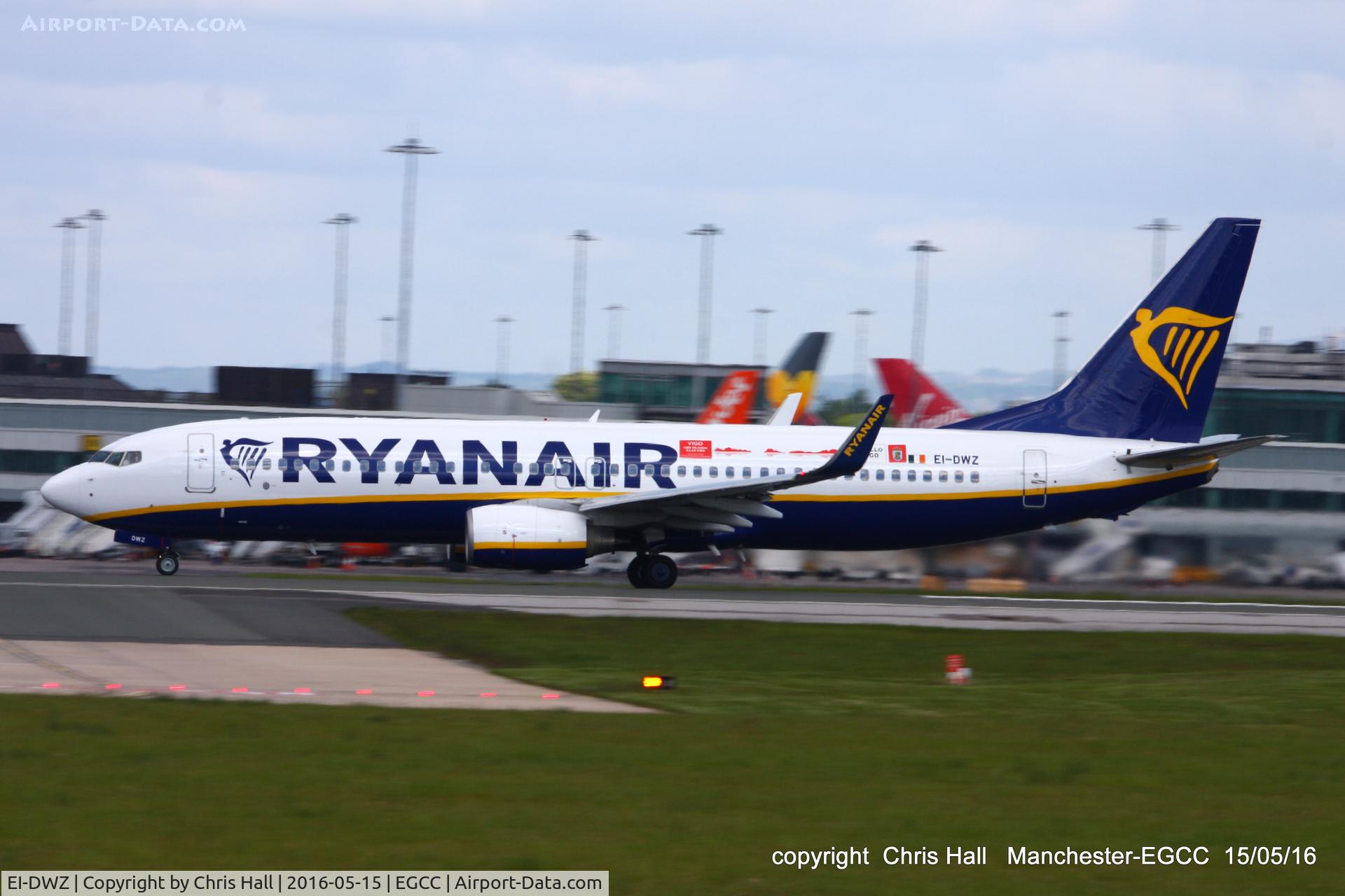 EI-DWZ, 2008 Boeing 737-8AS C/N 33628, Ryanair