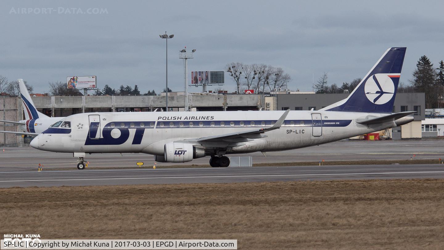 SP-LIC, 2006 Embraer 175LR (ERJ-170-200LR) C/N 17000134, Lech Walesa Airport