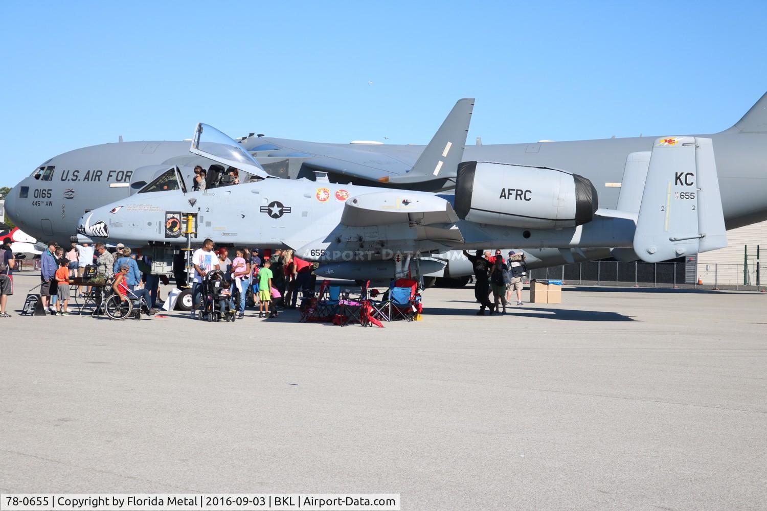 78-0655, 1978 Fairchild Republic A-10C Thunderbolt II C/N A10-0275, A-10A