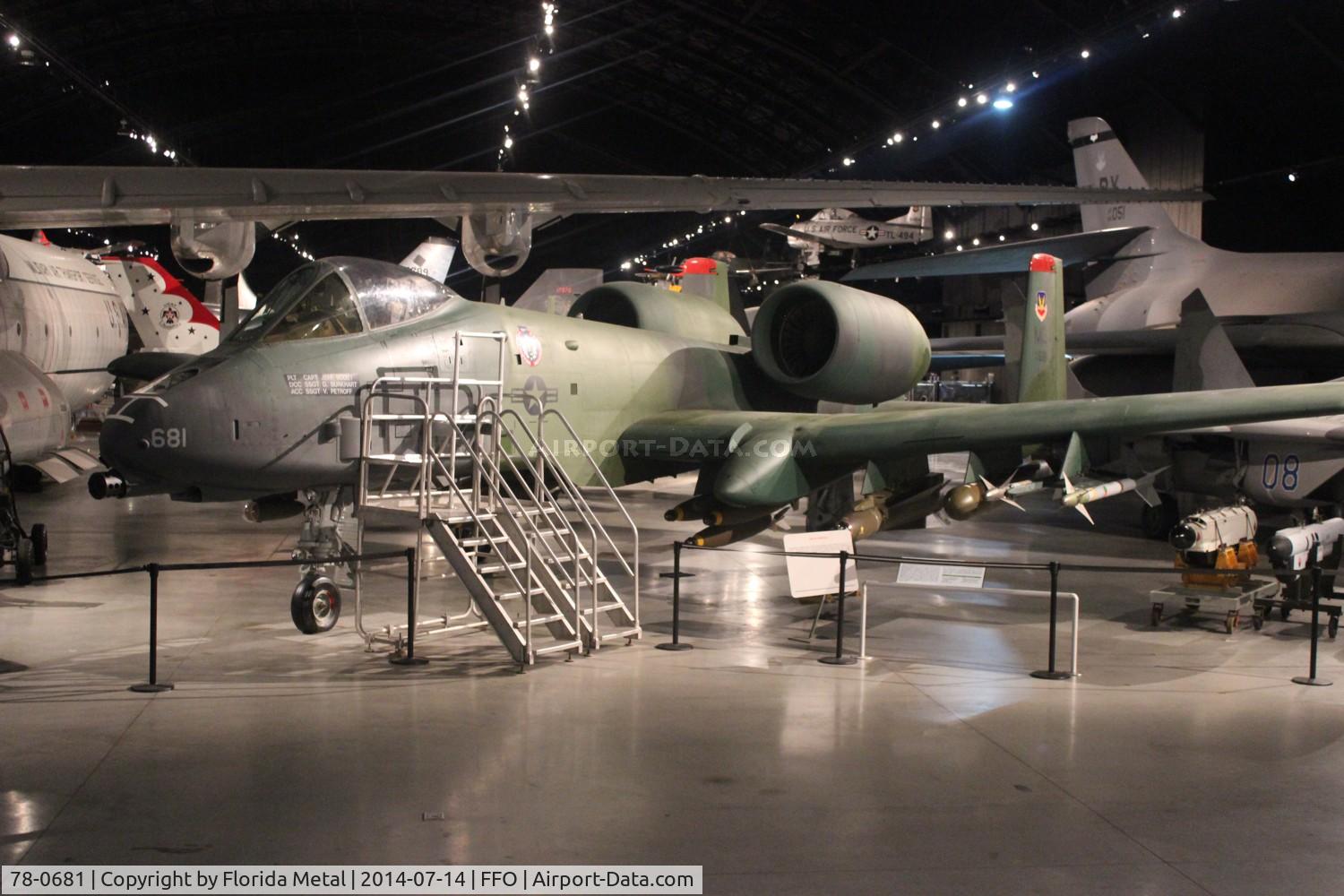 78-0681, 1978 Fairchild Republic A-10A Thunderbolt II C/N A10-0301, A-10A
