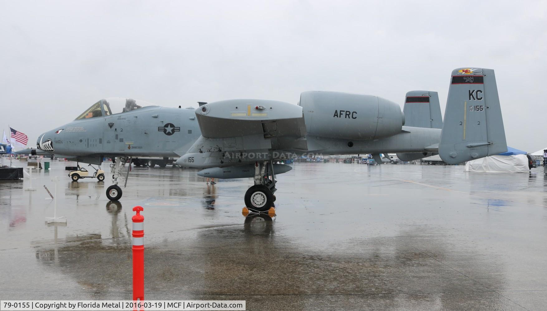 79-0155, 1979 Fairchild Republic A-10C Thunderbolt II C/N A10-0419, A-10A
