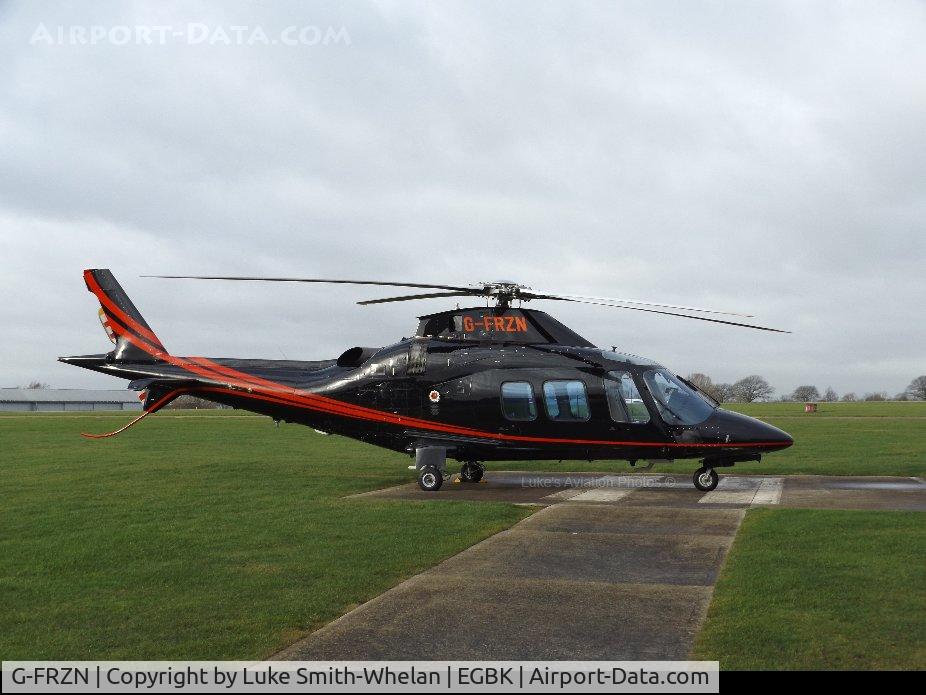 G-FRZN, 2009 Agusta A-109S Grand C/N 22125, At Sywell Aerodrome.