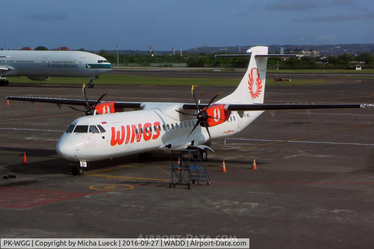 PK-WGG, 2014 ATR 72-600 C/N 1063, At Denpasar