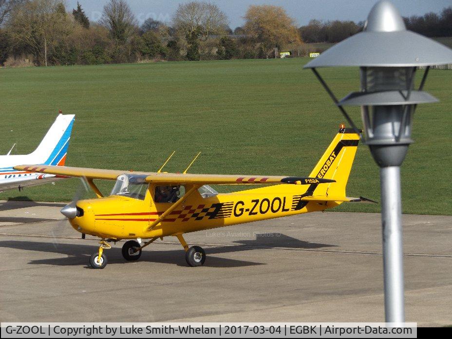 G-ZOOL, 1979 Reims Cessna FA152 C/N 0357, At Sywell Aerodrome today.