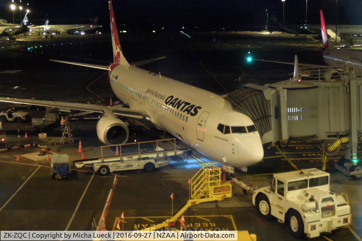 ZK-ZQC, 2009 Boeing 737-838 C/N 34202, At Auckland