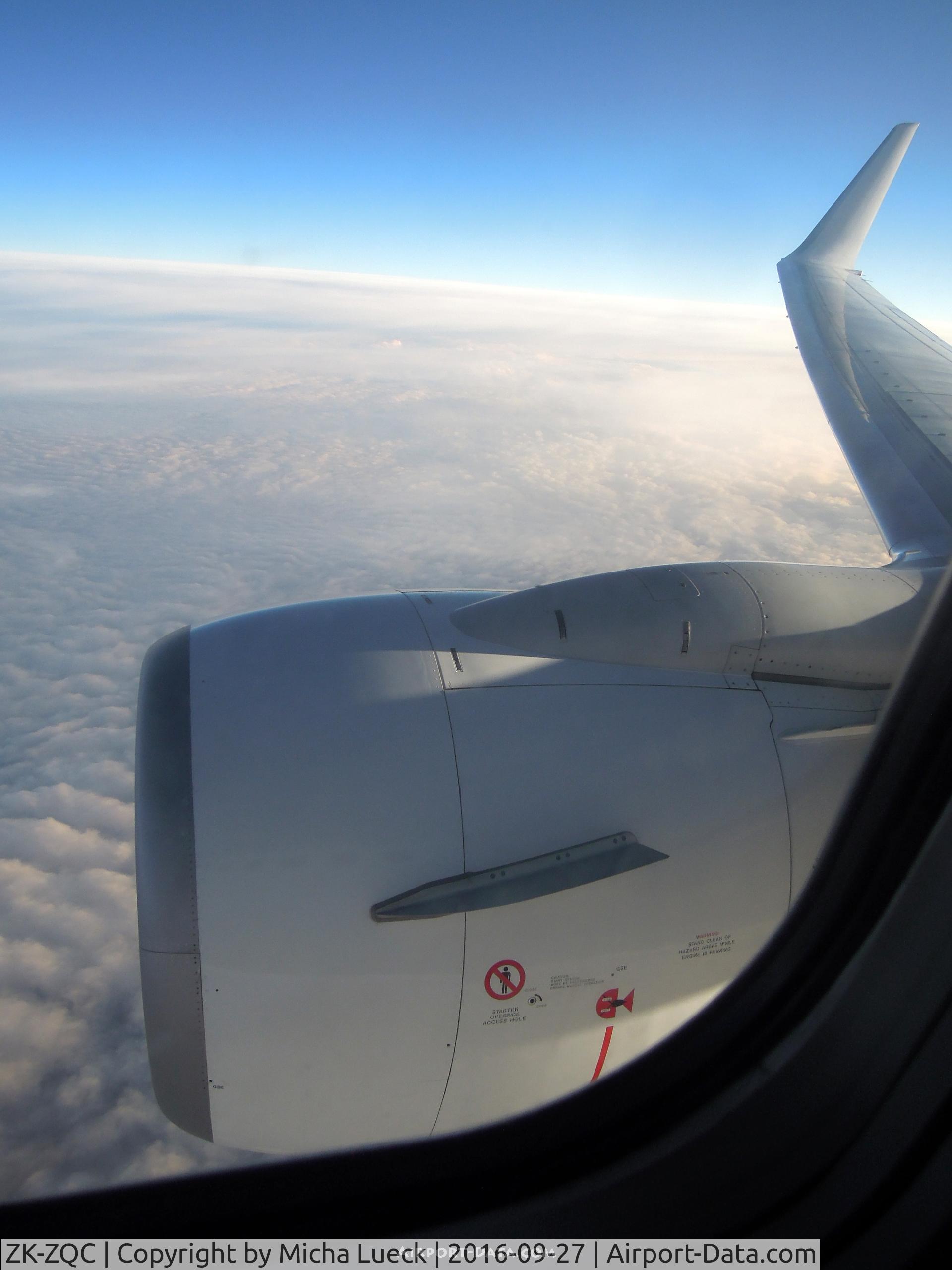 ZK-ZQC, 2009 Boeing 737-838 C/N 34202, AKL-SYD
