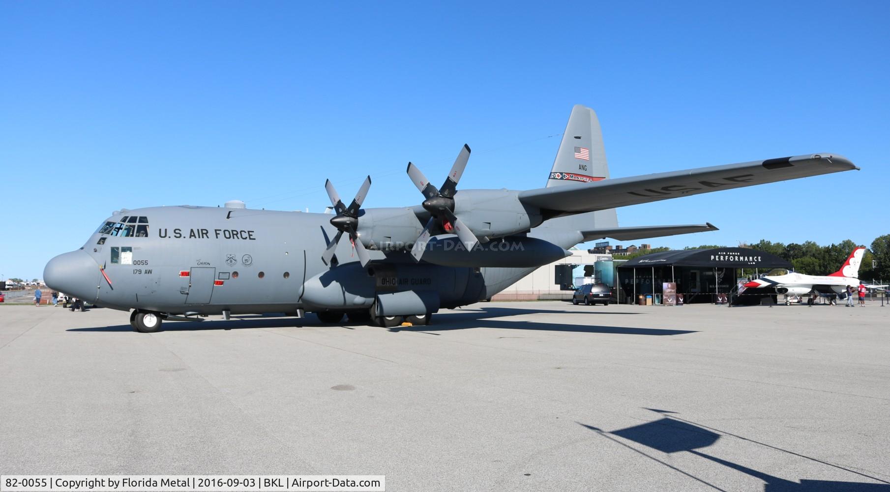 82-0055, 1982 Lockheed C-130H Hercules C/N 382-4970, C-130H