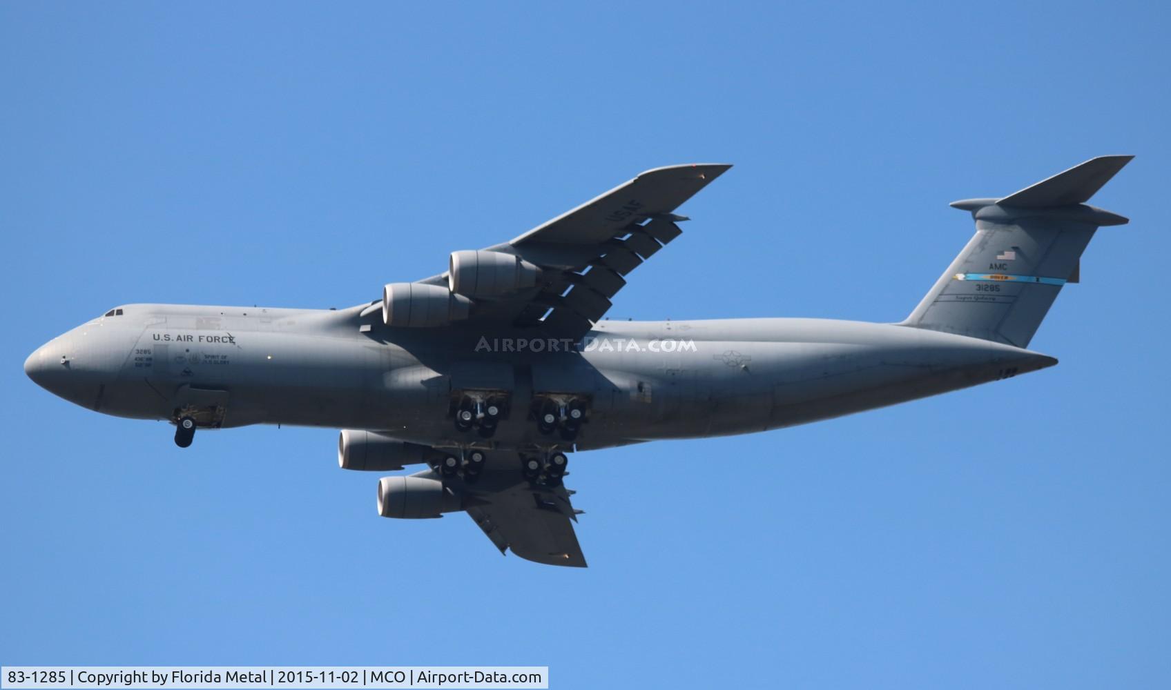 83-1285, 1983 Lockheed C-5M Super Galaxy C/N 500-0082, C-5M Super Galaxy