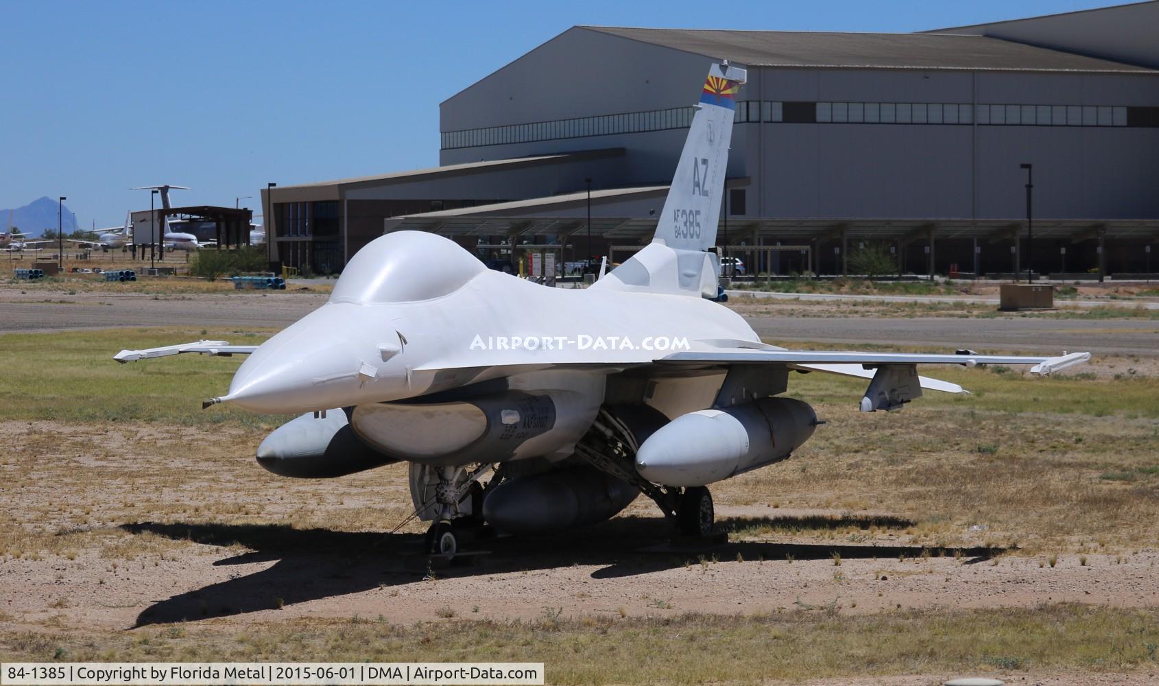 84-1385, 1984 General Dynamics F-16C Fighting Falcon C/N 5C-167, F-16C