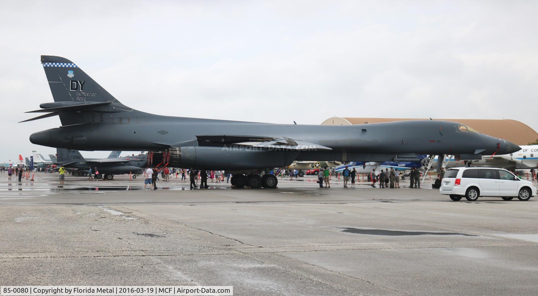 85-0080, 1985 Rockwell B-1B Lancer C/N 40, B-1B Lancer