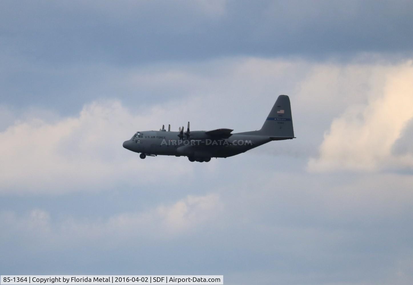 85-1364, 1985 Lockheed C-130H Hercules C/N 382-5076, Kentucky National Guard C-130H