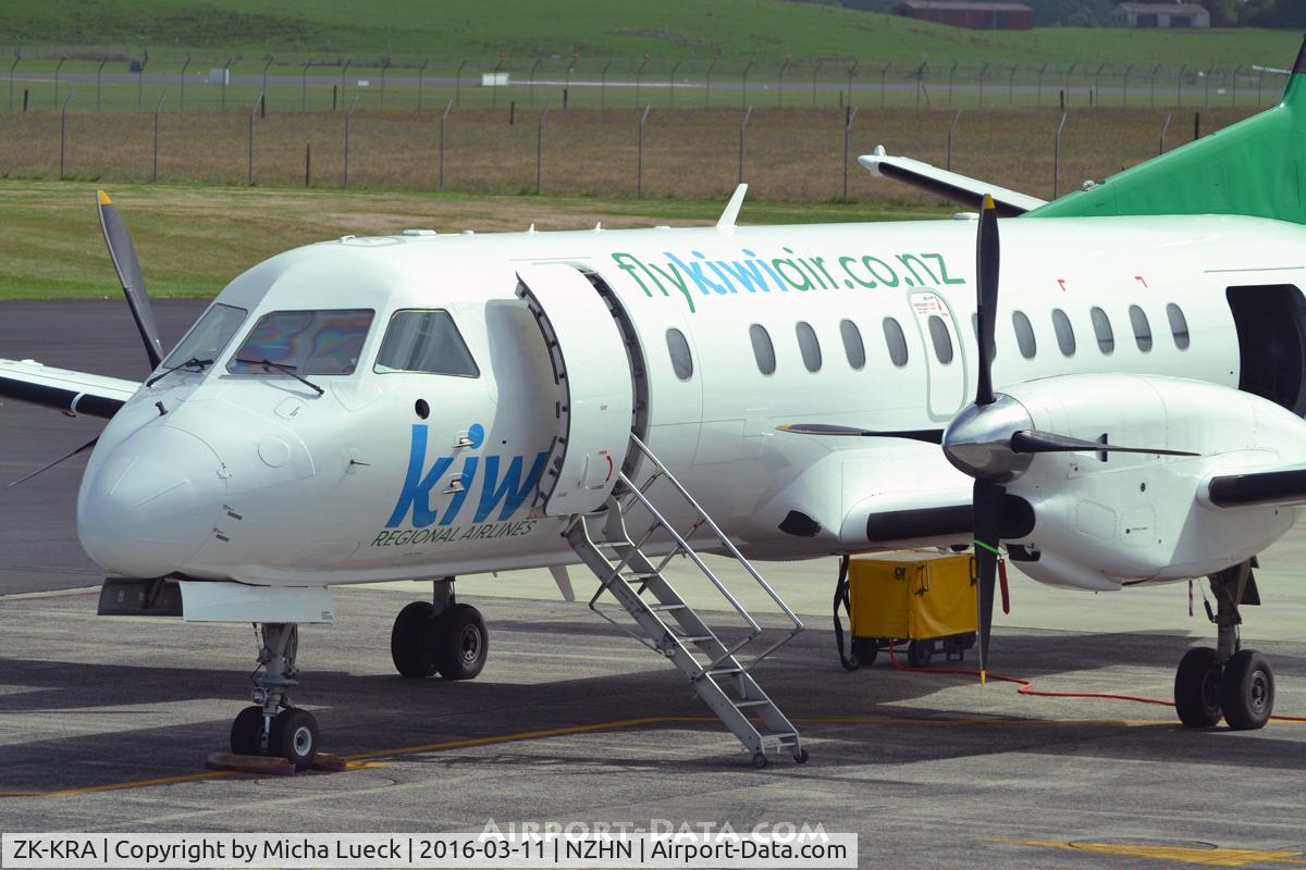 ZK-KRA, 1986 Saab SF340A C/N 340A-065, Kiwi Regional Airlines lastet for less than a year :(