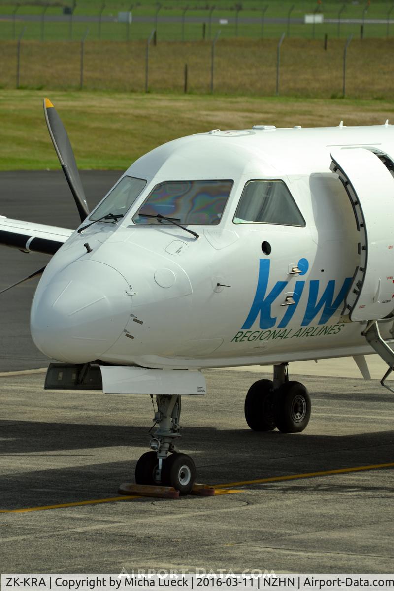 ZK-KRA, 1986 Saab SF340A C/N 340A-065, At Hamilton